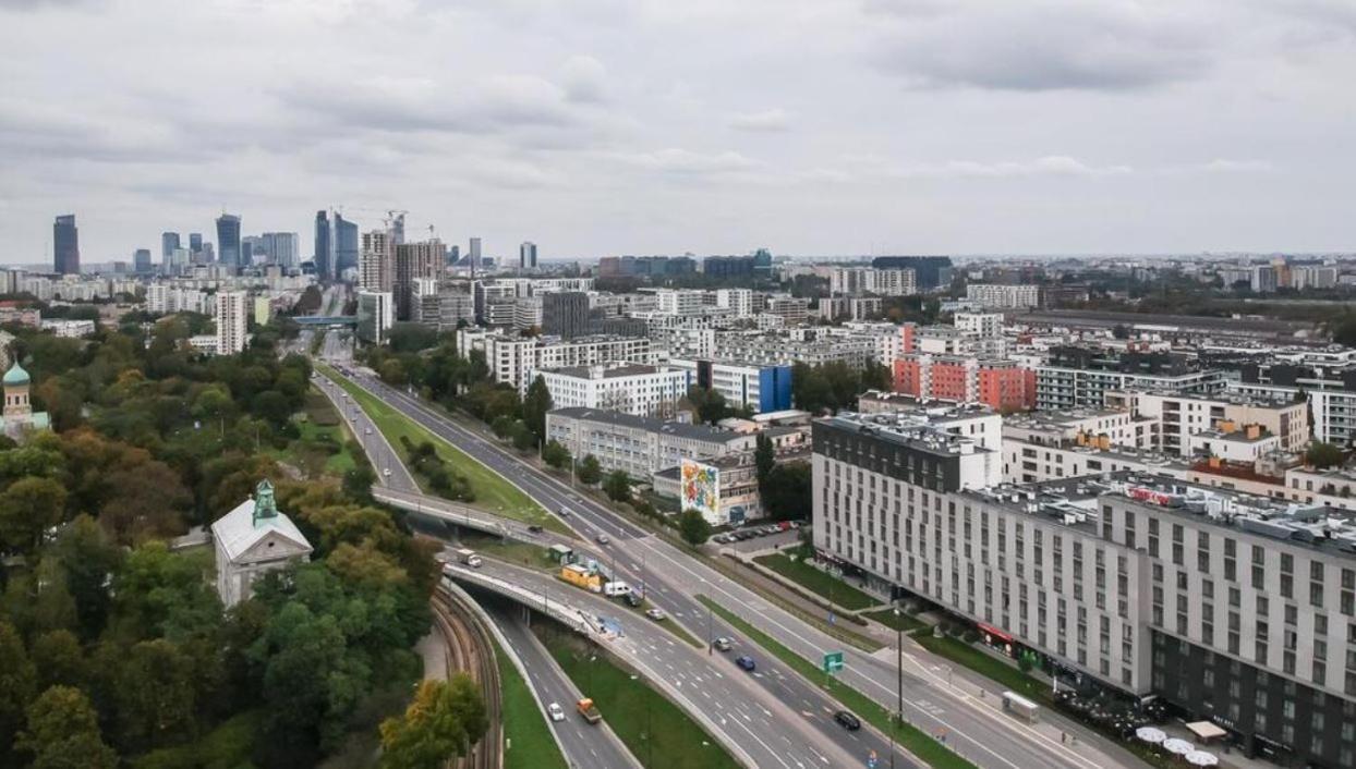 Apartament W Warszawie Dedykowany Parking Podziemny W Cenie, Wifi, Blisko Centrum New Apartment In Warsaw Finished To A High Specification Fitted Out To A High Standard On The 7Th Floor, Wifi, Underground Parking Price Included ภายนอก รูปภาพ
